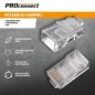 Разъем RJ45 8P8C кат.5E UTP (уп.100шт) PROCONNECT 05-1021-3