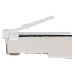 Коннектор RJ45 (8P8C) кат.6 экранир. 30мкд (уп.20шт) TERACOM PRO EKF TRP-PLUG-6FTP-20