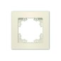 Рамка 1-м Афина сл. кость (ivory) Universal A0053-I