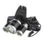 Фонарь аккумуляторный налобный GA-809 5Вт 3SMD CREE High Power Headlamp алюм. Эра Б0056111