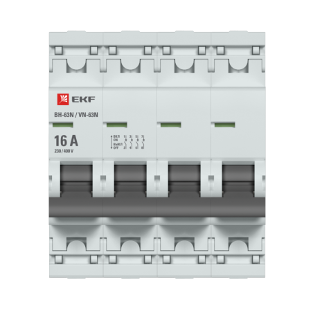 Выключатель нагрузки 4п 16А ВН-63N PROxima EKF S63416