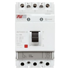 Выключатель автоматический 3п 40А 35кА AV POWER-1/3 TR AVERES EKF mccb-13-40-TR-av