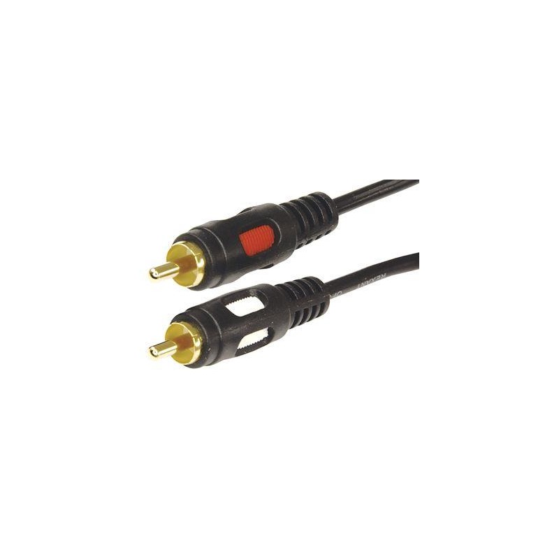 Шнур 2RCA Plug - 2RCA Plug 1.5м (GOLD) Rexant 17-0143