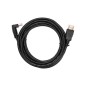 Кабель HDMI - HDMI 1.4 угловой 3м Gold PROCONNECT 17-6205-4