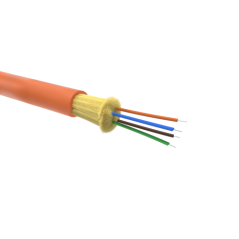 Кабель волоконно-оптический 50/125 (OM2) многомодовый 4 волокна плотное буферное покрытие для внутре