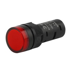 Лампа AD16DS(LED) матрица 16мм красн. 230В AC BLS10-ADDS-230-K04-16E ЭРА Б0045616