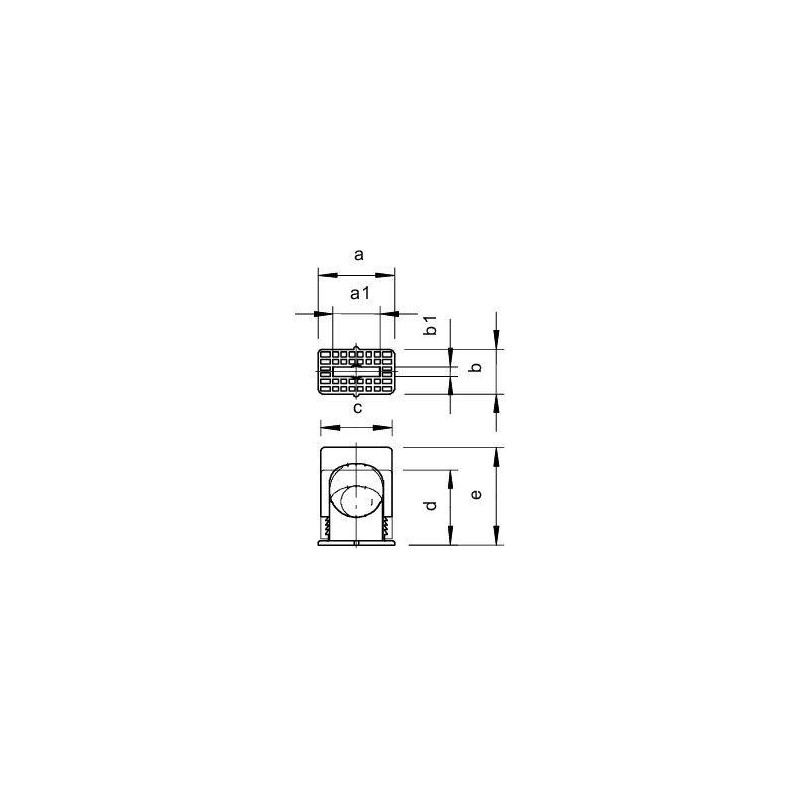 Скоба крепежная d14-24мм 3051 LGR OBO 2101033