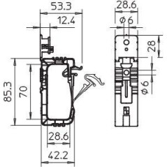 Крепление групповое Grip 20хNYM 3х1.5 2031 20 SP OBO 2205408