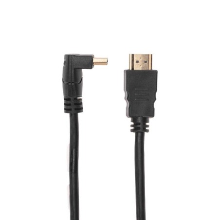 Кабель HDMI - HDMI 1.4 угловой 3м Gold PROCONNECT 17-6205-4