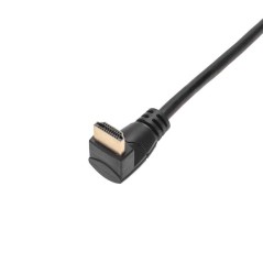 Кабель HDMI - HDMI 1.4 угловой 3м Gold PROCONNECT 17-6205-4