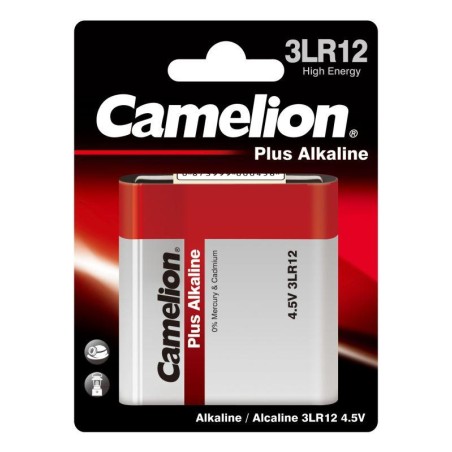 Элемент питания алкалиновый "квадрат" 3LR12 4.5В Plus Alkaline (блист.1шт) Camelion 1656