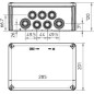Коробка распределительная 285х201х120мм T350 OBO 2007125
