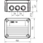 Коробка распределительная 150х116х67мм T100 ED 10-5 OBO 7205533
