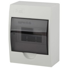 Бокс ЩРН-П-6 мод. навесной пластик IP41 SIMPLE NO-box_simple-plastic_6_surface ЭРА Б0041522