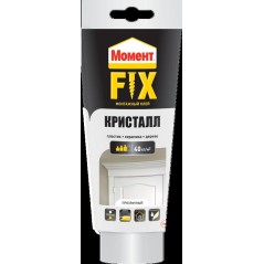 Клей монтажный "Момент FIX" кристалл 185г Момент Б0047947