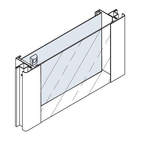 Дверь для шкафа RAM BLOCK секц. внутр. 600х600 DKC R5CPMIE6600