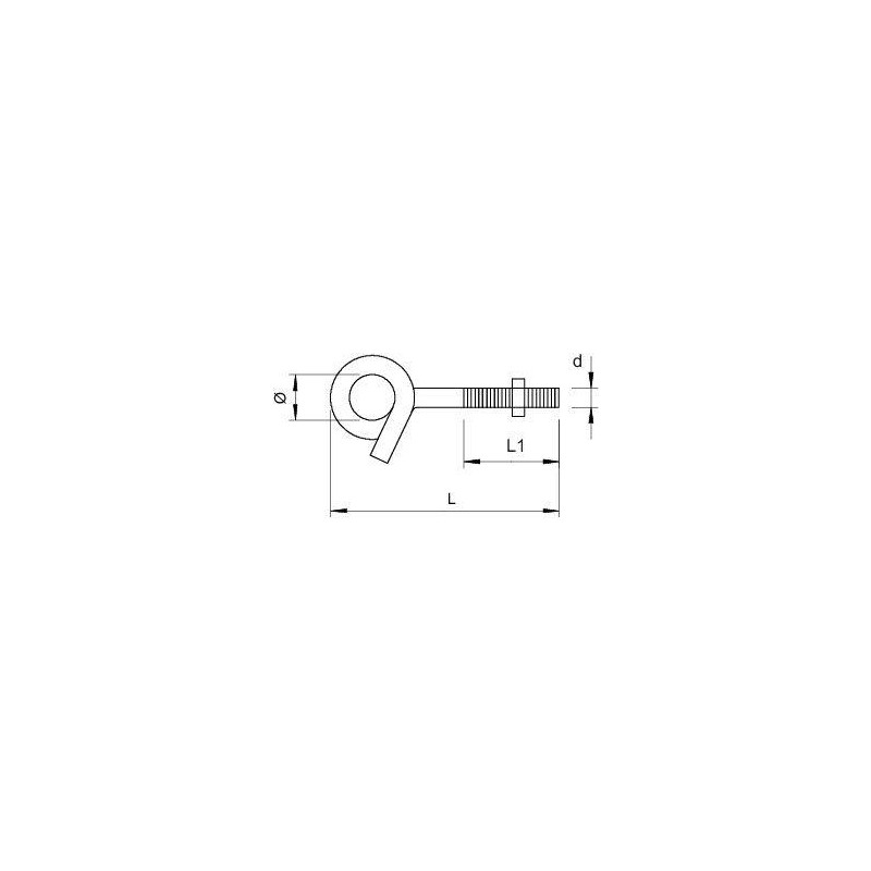 Крюк потолочный M6 948/TG6 OBO 3453820