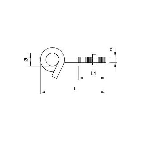 Крюк потолочный M6 948/TG6 OBO 3453820