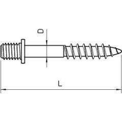 Дюбель M8х35мм 985 M8 35 OBO 3133230