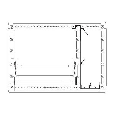 Комплект для созд. кабельного отсека для шкафов CQE 1800х400 DKC R5PFI1840