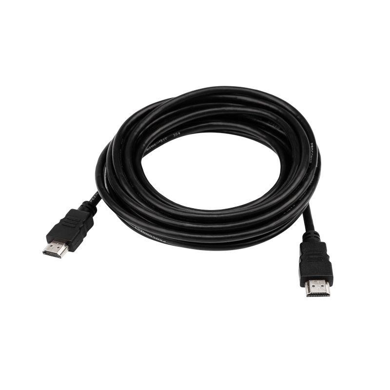 Кабель HDMI - HDMI 2.0 5м Gold PROCONNECT 17-6106-6