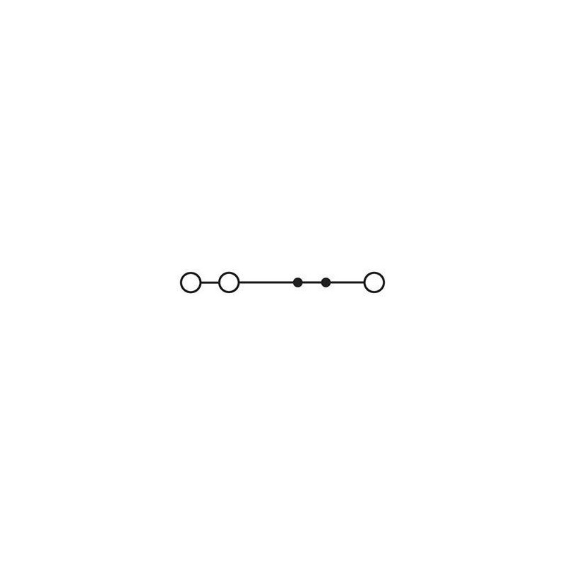 Клемма проходная STS 2.5-TWIN BU син. Phoenix Contact 3036275