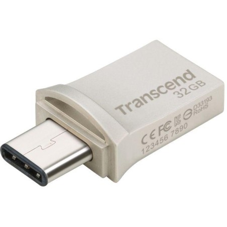 Флеш-накопитель TS32GJF890S 32GB JetFlash 890 USB 3.1 OTG Transcend 1000501850