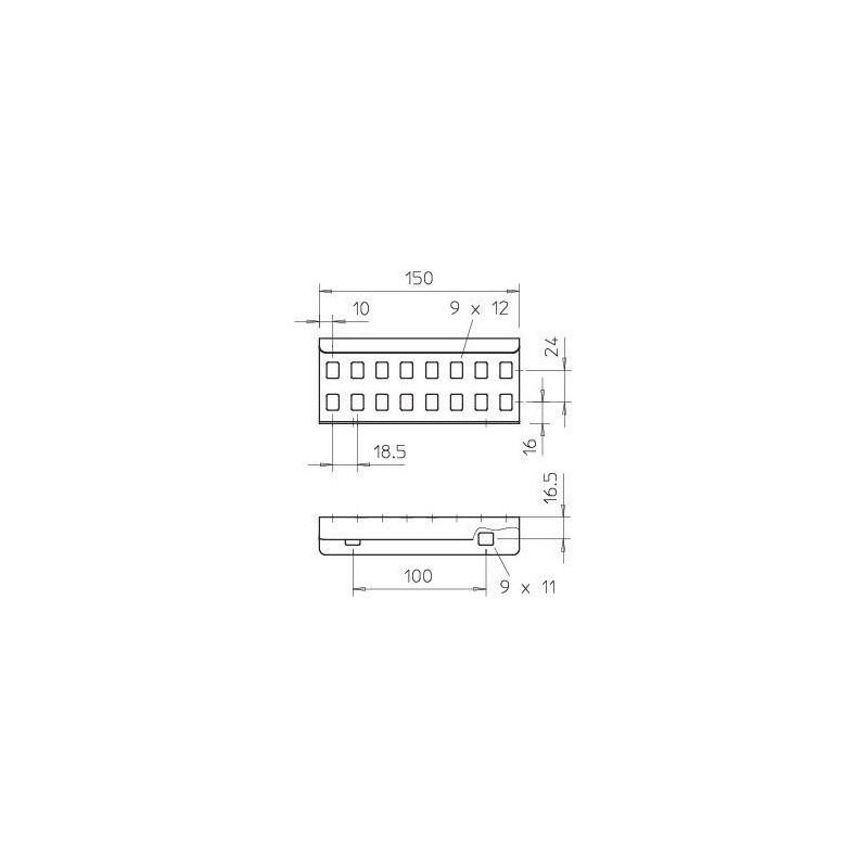 Комплект соединительный продольн. для лестн. лотка H60 LVG VA4571 OBO 6208835