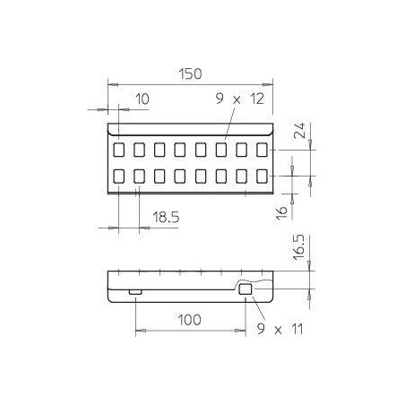 Комплект соединительный продольн. для лестн. лотка H60 LVG VA4571 OBO 6208835