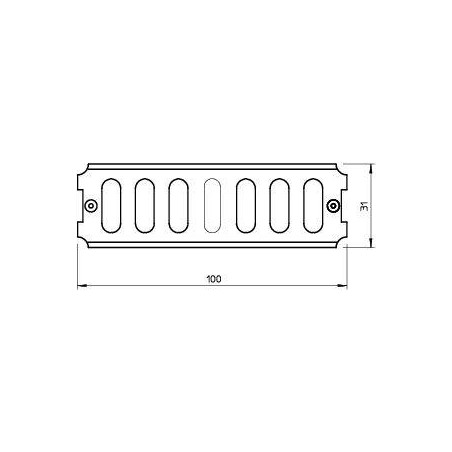 Комплект соединительный для лотка H35 RLVK 35 FT (болт+гайка) OBO 6067085