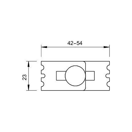 Комплект соединительный для лотка угловой GEV 36 G OBO 6016715