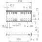 Соединитель продольный 250х110 гор. цинк LVG 110 FT OBO 6216548