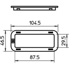 Вставка предохранительная для лотка KRS-DR 920 PE OBO 6087965