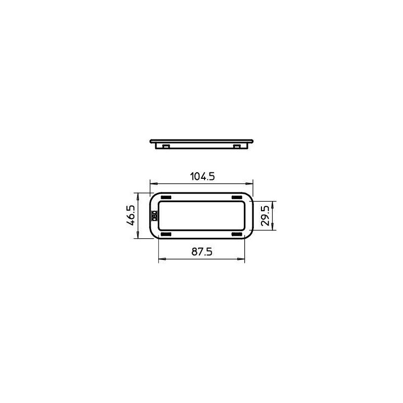 Вставка предохранительная для лотка KRS-DR 920 PE OBO 6087965