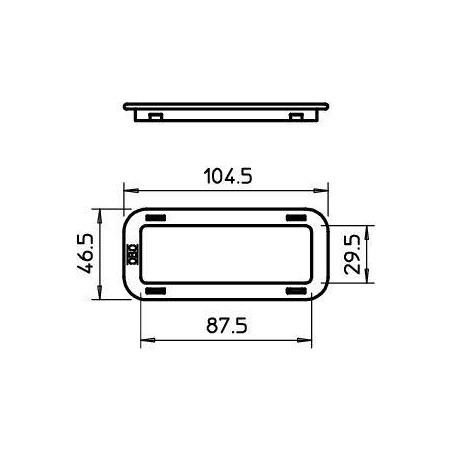 Вставка предохранительная для лотка KRS-DR 920 PE OBO 6087965