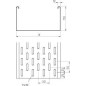 Лоток листовой перфорированный 300х110 L3000 сталь 1.5мм SKS 130 FT OBO 6061656