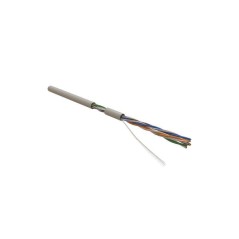 Кабель витая пара U/UTP кат.5E 4 пары 24 AWG ож solid PVC -20град.C-+75град.C UUTP4-C5E-S24-IN-PVC-G