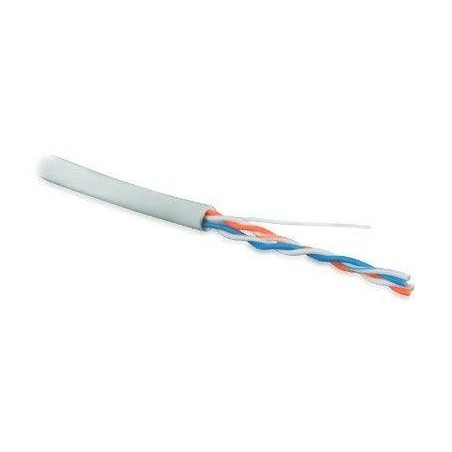 Кабель витая пара U/UTP кат.5 2 пары 24 AWG ож. solid (500м) PVC -20град.C-+75град.C UUTP2-C5-S24-IN