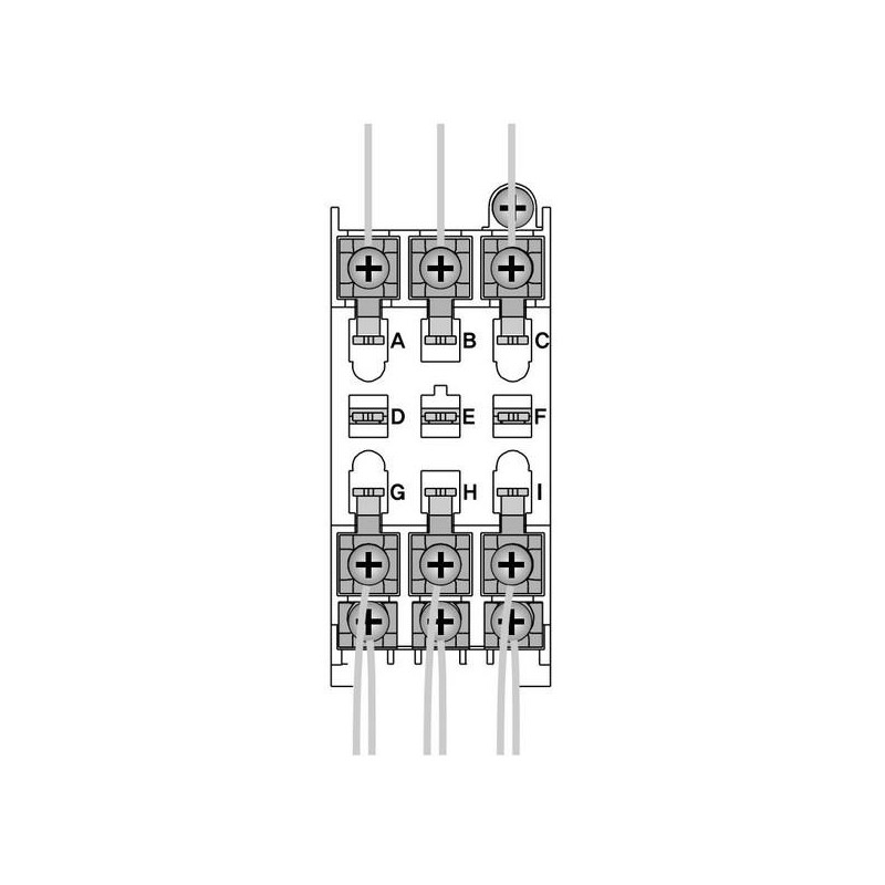 Разъем для втычного авт. выкл. Susol MCCB ASS'Y CONNECTOR KIT TD160~TS800 LS Electric 83261171807