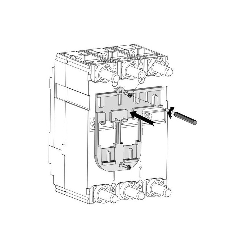 Разъем для втычного авт. выкл. Susol MCCB ASS'Y BASE CONNECTOR TS250 LS Electric 83261172804