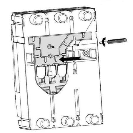 Разъем для втычного SUSOL MCCB ASS'Y BASE CONNECTOR TS800 LS Electric 83261174806