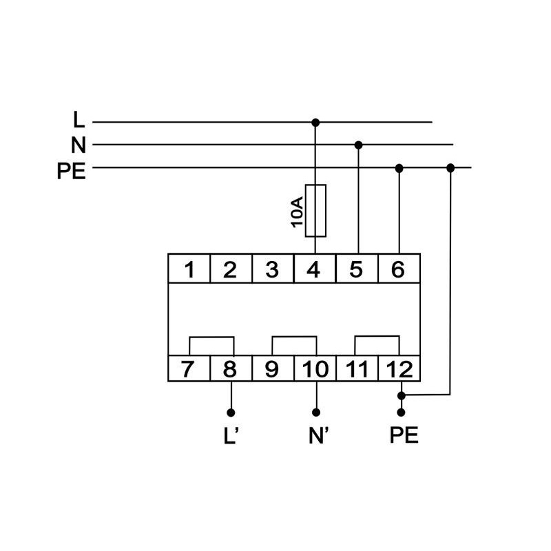 Фильтр сетевой помехоподавляющий ОР-230 230В 50Гц 10А F@F EA10.001.001