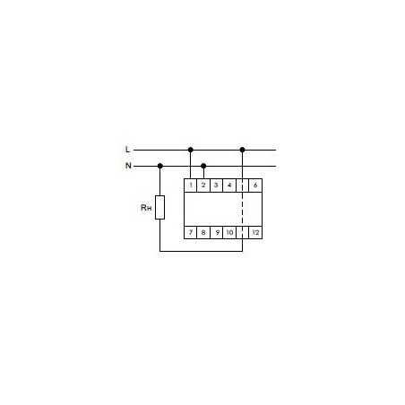 Указатель мощности WM-1 (однофазный, цифровая индикация, монтаж на DIN-рейке 35мм, 230В 16А 1P IP20)