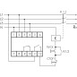 Реле напряжения CP-731 (трехфазный, микропроцессорный, контроль верхнего и нижнего значений напряжен