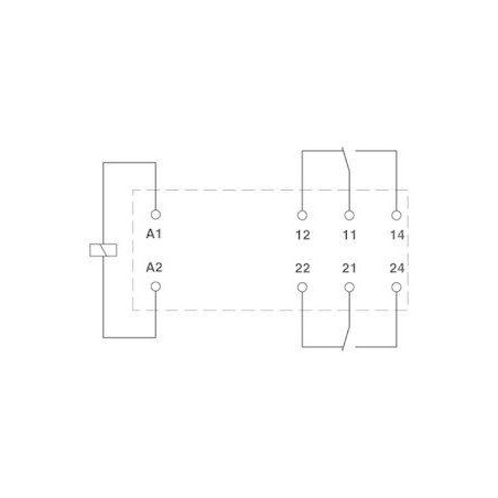 Реле одиночное REL-MR- 24DC/21-21 Phoenix Contact 2961192