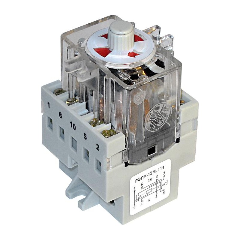 Реле промежуточно-указательное РЭПУ-12М-111-1-У3 0.5А пост. ВНИИР A8120-78098515