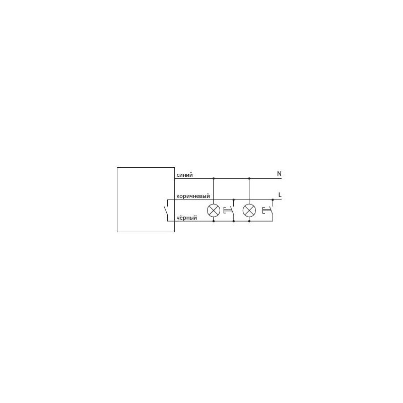 Автомат лестничный ASO-220 (герметичный, монтаж на плоскость 230В 10А 1Z IP65) F@F EA01.002.001