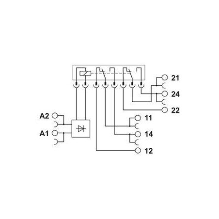 Модуль релейный PLC-RSC-230UC/21-21 Phoenix Contact 2967099