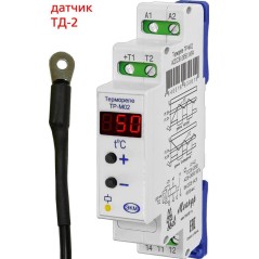 Реле температурное ТР-М02 УХЛ4 36-265В AC/DC с датчиком ТД-2 Меандр A8302-19911564