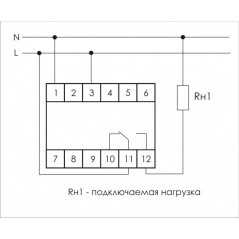 Реле времени PCU-511 8А 230В 1 перекл. IP20 многофункц. монтаж на DIN-рейке F@F EA02.001.010